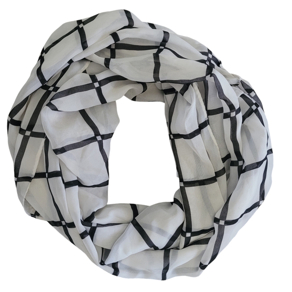 CHIFFON INFINITY SCARF WOMENS OS